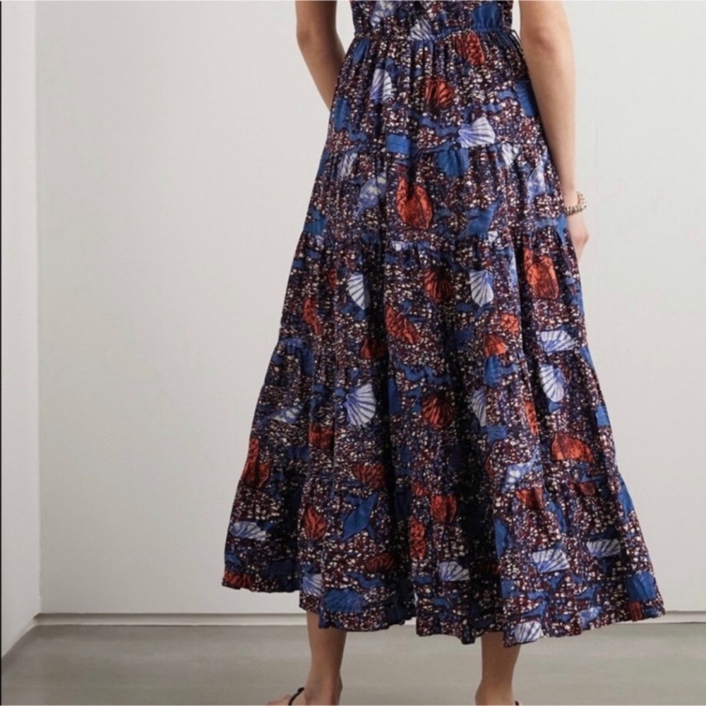 ULLA JOHNSON Claribel midi dress Sz 4 - Picture 5 of 6